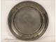 Pewter dish 18th