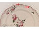 Faience plate Flowers Islettes The 18th