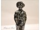 Seal Carving Sterling Silver Child Gavroche Paris 20e