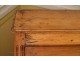 Louis XV chest of drawers in cherry Scriban eighteenth century