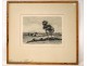 English Countryside Landscape etching 19th Collinson