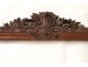 Under Louis XV Rosewood Carved Wood Shells Flowers 19th