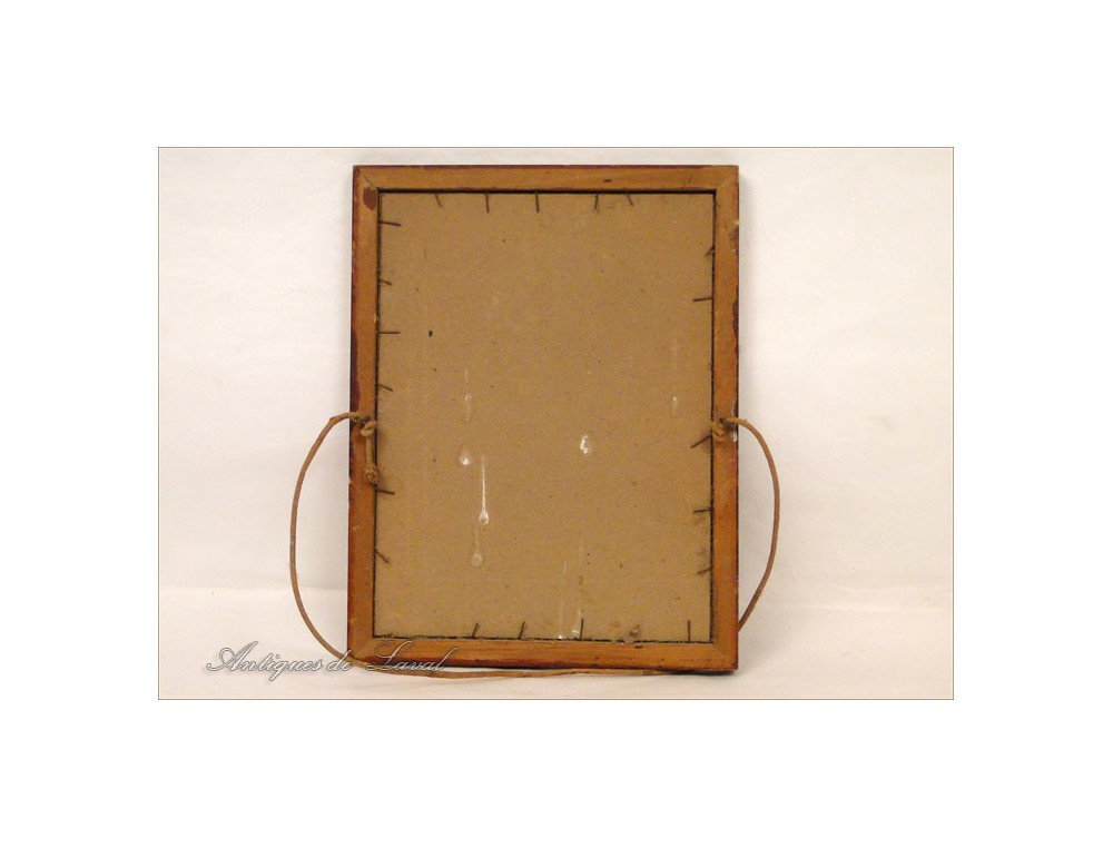 Illumination Virgin Angels Apostles Christ Parchment 19th