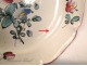 Faience plate Flowers Bouquet Strasbourg 18th