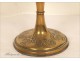 Oil lamp Copper Art Nouveau 19th