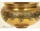 Oil lamp Copper Art Nouveau 19th
