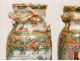 Pair of Porcelain Vases 19th Canton NAPIII