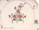 Faience plate Flowers Bouquet Islette The 18th