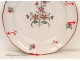 Faience plate Flowers Bouquet Islette The 18th