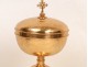 Pyx in silver gilt, with punches and Minerva Goldsmith Poussielgue-Rusand, nineteenth