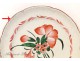 Strasbourg Faience Plate Flower Bouquet 18th