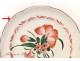 Strasbourg Faience Plate Flower Bouquet 18th