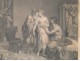 Engraving Wedding Italy Samnite Woman Antiques Centre 19th