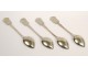 4 Sterling Silver Spoons Wagner Beethoven Strauss Austria Haydn 20th