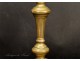 Louis XIV candlestick 17th Golden Bronze