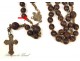 Rosary Case with Carved Egg Corozo 19th