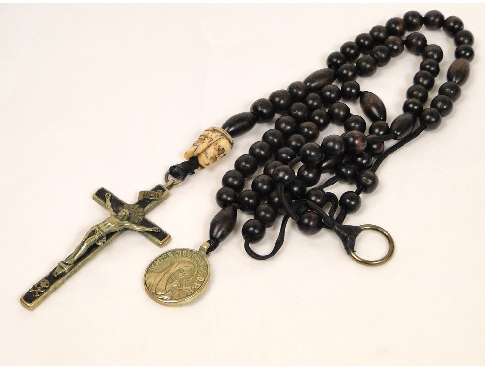 and 1 3/4 x 1 inch Crucifix St Vincent de Paul Rosary with 6mm Hematite Beads Silver Finish St Gift Boxed Vincent de Paul Center and 1 3/4 x 1 inch Crucifix St Vincent de Paul Rosary with 6mm Hematite Beads Silver Finish St Gift Boxed Vincent de Paul Center