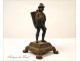 Holder Metal Character Matches 19th lumberjack Cart