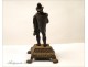 Holder Metal Character Matches 19th lumberjack Cart