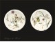 Pair of Minton Plates Comports 19th