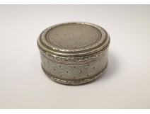 Pill Box Sterling Silver 30g Boar Head Punches 19th