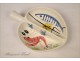 Ravier Vallauris Ceramic Shrimp Fish 20th