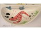 Ravier Vallauris Ceramic Shrimp Fish 20th