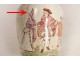 3 Jars Earthenware Lunéville 19th Wedding Scene Galante