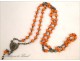 Coral Rosary Rosary Cross Crucifix Lourdes 19th