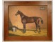 Oil on canvas Racehorse, Paul Le More, nineteenth