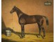 Oil on canvas Racehorse, Paul Le More, nineteenth