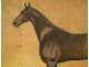 Oil on canvas Racehorse, Paul Le More, nineteenth