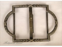 Buckle Metal Silver Louis XVI 19th