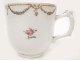 Porcelain cup India Company Garland Flowers 18th