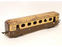 Tole Painted Wagon Car Voyageur JEP Model Train SNCF France