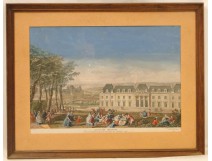 For Optical View Meudon Grand Vestibule New Castle Roy Rigaud 18th