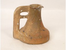 Sandstone Sculpture Pitcher Vintage Design Lodereau 1970