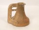 Sandstone Sculpture Pitcher Vintage Design Lodereau 1970