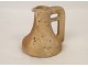 Sandstone Sculpture Pitcher Vintage Design Lodereau 1970