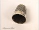 Sterling Silver Thimble English 19th