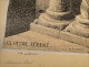 Engraving Cloister Columns Elne Pyrenees 20th Clauzier