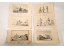 Lot 6 Engravings Basilica Rome Marianne Philadelphia 18th