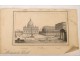 Lot 6 Engravings Basilica Rome Marianne Philadelphia 18th