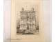 Lot 6 Engravings Cloitre Angouleme Cathedral Vienna 18th