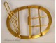 Buckle Brass Gold Art Nouveau 19th