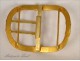 Buckle Brass Gold Art Nouveau 19th