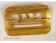 Buckle Brass Art Nouveau 19th Golden Email