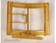 Buckle Brass Gold Art Nouveau 19th