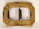 Buckle Metal Silver Gold Art Nouveau 19th