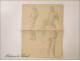 Female Portrait Drawings Study Men Nudes Colarossi 20th